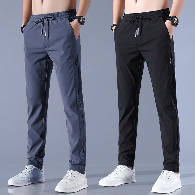(COMPRE 1 GANHE 1 GRÁTIS) CALÇA CASUAL MASCULINA COM ELÁSTICO