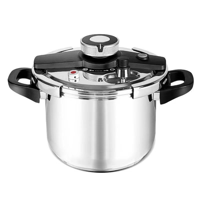 【2025年開春季】燃氣電磁爐通用【德國進口】304不鏽鋼壓力鍋 煮飯/熬粥/炖肉 自動限壓閥排氣保護安全防爆 耐用20年不壞 不滿意包退換 【2025年開春季】燃氣電磁爐通用【德國進口】304不鏽鋼壓力鍋 煮飯/熬粥/炖肉 自動限壓閥排氣保護安全防爆 耐用20年不壞 不滿意包退換